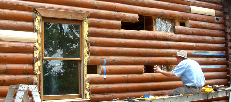 Log Home Repair Epworth, Georgia